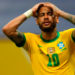 AME5465. BRASILIA (BRASIL), 13/06/2021.- El jugador Neymar Jr de Brasil lamenta hoy una jugada contra Venezuela, durante el partido inaugural de la Copa América en el estadio Mané Garrincha, en Brasilia (Brasil). EFE/ Fernando Bizerra Jr