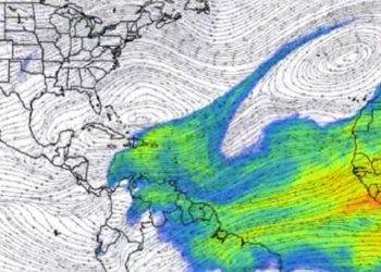 Imagen vía NASA-GMAO