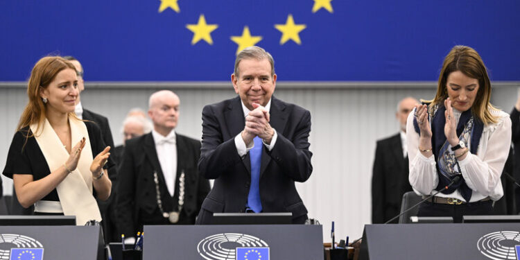 EP Plenary session - Ceremony of the 2024 Sakharov Prize